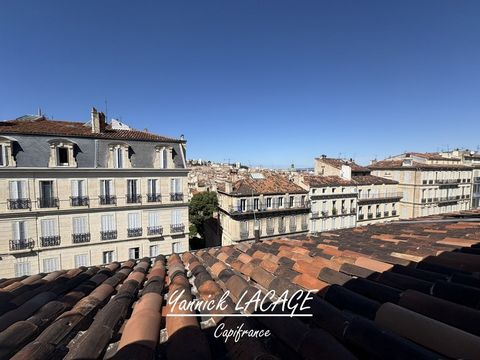 Chambre de service avec vue sur les toits de MARSEILLE 6EME ARRONDISSEMENT (13)