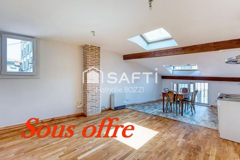 T2 GRENOBLE CENTRE RUE MONTORGE 49 m2 AVEC GRENIER