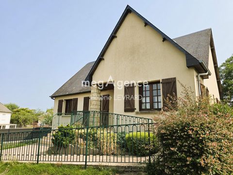 Évron : maison en impasse avec beau terrain arboré