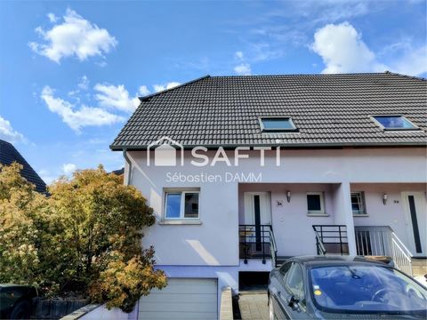 Maison mitoyenne 5 pièces 113 m² Zillisheim