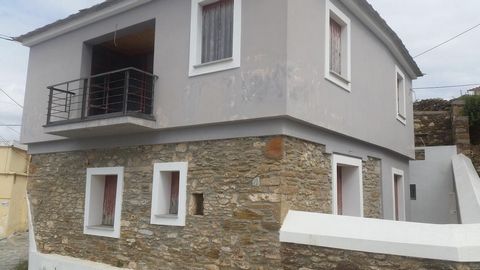 For sale a house of 110 sq.m. in the Polypotamos, Evia. The house consists of two floors, has a fireplace, 2 bedrooms with closets, bathroom, kitchen with living room (single), boiler room, internal staircase and tiled with Karystos stone roof. The h...