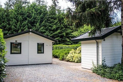 This beautiful accommodation is surrounded by the imposing trees that characterize the natural character of this holiday park. Although the chalet and its interior are modern, it exudes the same atmosphere thanks to the choice of materials. You will ...