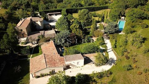 For Sale - La Roque sur PernesProperty dating from the 12th century, with origins dating back to the Templars, nestled in a totally unspoilt setting in the Mont Ventoux Regional Nature Park, just a stone's throw from the charming village of La Roque ...