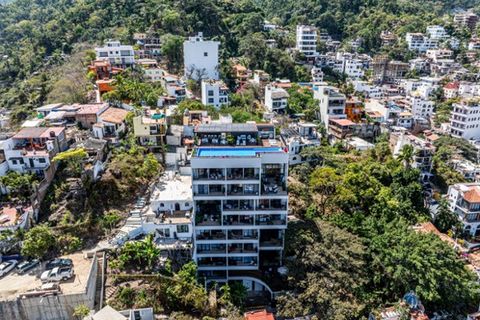 Condominium for Sale in Emiliano Zapata Puerto Vallarta Jalisco Are you looking for a 2 bedroom 2 bathroom condo with ocean views in a new established building on the edge of the romantic zone This building Palm on the Tree is just a few minutes walk...