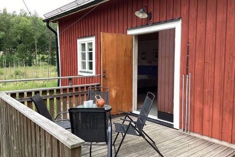 Holiday home for family or friends who want to live with a lake view. In addition, a private jetty a short walk from the house. There is also a barbecue area to gather around for a nice time in front of the fire. Within walking distance runs the Mörr...