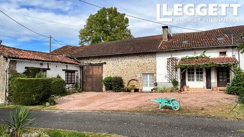 A11306 - In het hart van het regionale nationale park Périgord-Limousin, is deze charmante halfvrijstaande stenen woning in cottage-stijl gelegen in een rustig gehucht op korte afstand, 2,5 km, van het dorp waar u een bakker en een dorpswinkel vindt....