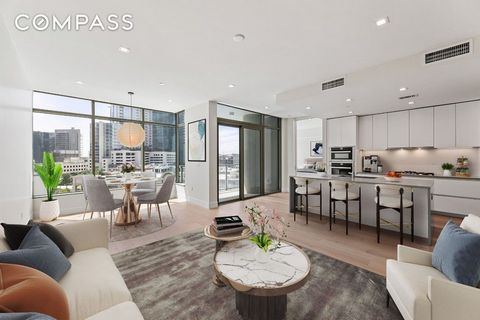 Discover urban elegance at its finest in this stunning residence. This beautifully designed 1-bedroom + study, 1.5-bathroom home spans 1,092 square feet and features sophisticated contemporary finishes and rich hardwood floors throughout. The open-co...