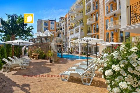 Reference number: 14463. Resale of a property in Bulgaria with an area of 64 sq.m. on the 4th floor in a building with an elevator. The apartment consists of an entrance hall with a corridor, a living room with a kitchenette, a bedroom, a bathroom wi...