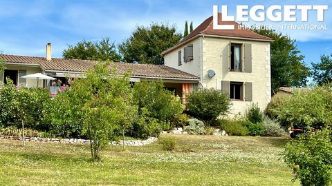 A31911GJP24 - Beautifully designed and enjoying an elevated countryside location this elegant and immaculately presented house offers comfortable living in a sought after area of the Dordogne. The property was built in 2013 and is conveniently situat...