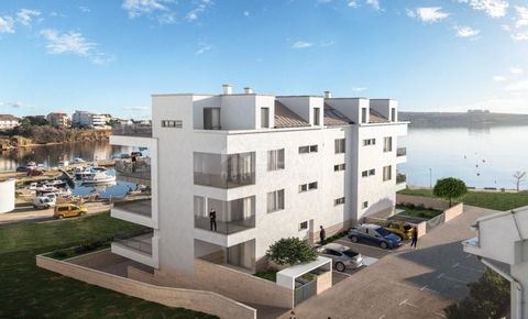 Location: Zadarska županija, Povljana, Povljana. POVLJANA, PAG ISLAND - Apartment first row to the sea Unique opportunity! The facility is located first row to the sea near the beach. Modern new construction, top quality. It consists of a hallway, ba...