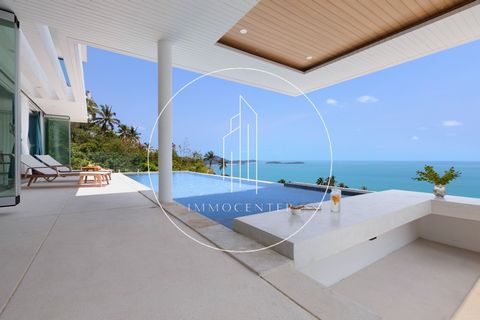 Villa di lusso in vendita a Koh Samui, Thailandia. Luogo: distretto di Chawang Noi, isola paradisiaca di Koh Samui, Thailandia. Tipo di immobile: Villa con vista mare mozzafiato. Appezzamento di terreno :320 m2 (terreno recintato) . Superficie abitab...