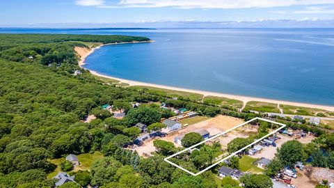 Discover a rare opportunity on the picturesque Montauk shoreline with this .83 acre property offering a unique blend of commercial/industrial zoning potential alongside a charming single-family home and cottage. Situated just a 2-minute walk from the...