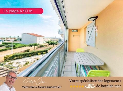 11370 PORT-LEUCATE, EXCEPTIONNEL. Christophe Josse, votre conseiller immobilier local, vous présente cet appartement de 2 pièces avec accès direct à la plage, sans route à traverser, et parking privatif. A ne pas râter ! ENTRE MÉDITERRANÉE ET PYRÉNÉE...