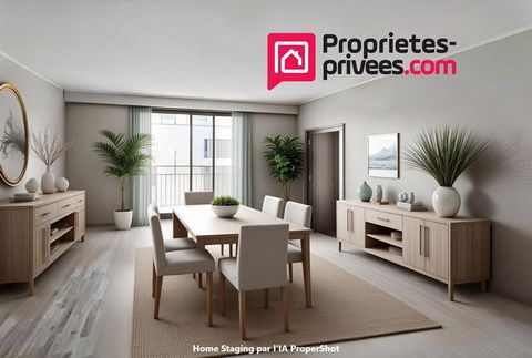 EXCLUSIVITE *****BONDY - JULES GUESDE CENTRE - Propriétés Privées vous propose ce charmant appartement spacieux pour 59 M² et 3 pièces comprenant un séduisant et vaste séjour home staggé avec sa cuisine ouverte qui donne sur un agréable balcon de prè...