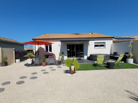 Maison à vendre 5 pièces 90 m2 a GAILLAN EN MEDOC (33) avec jardin intime
