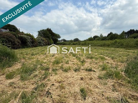 TERRAIN CONSTRUCTIBLE DE 3750 M2 NON VIABILISE EN CAMPAGNE