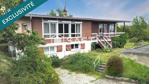 Très agréable maison T6 avec terrain arboré