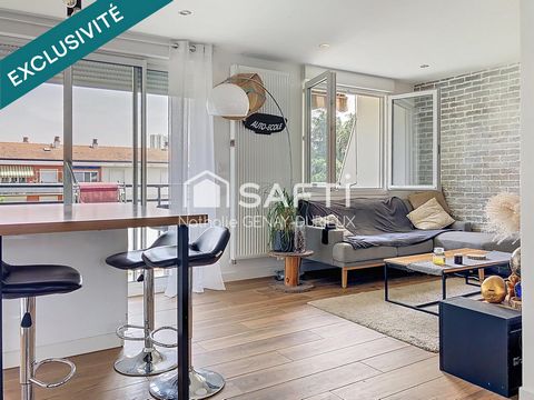 T3 traversant Est/Ouest - 64 m2 à TASSIN