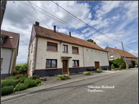 Maison à vendre 8 pièces LOUTZVILLER (57)