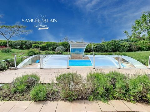 Piscine + Terrain de Tennis, beau terrain clos.