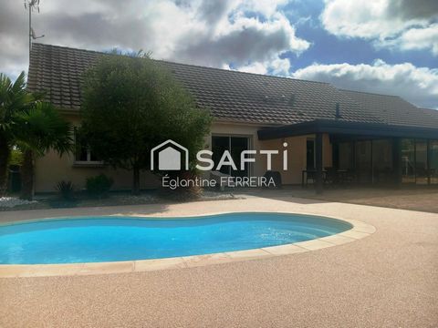 ARDENTES, PAVILLON T7 AVEC JARDIN, DOUBLE GARAGE ET PISCINE