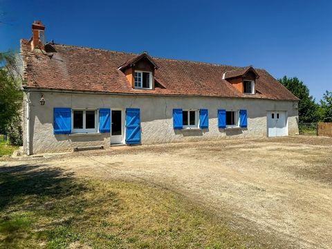 Propriete à vendre proche de VILLEFRANCHE D'ALLIER (03) Maison , granges ,écurie , garage , Terrain 10 ha