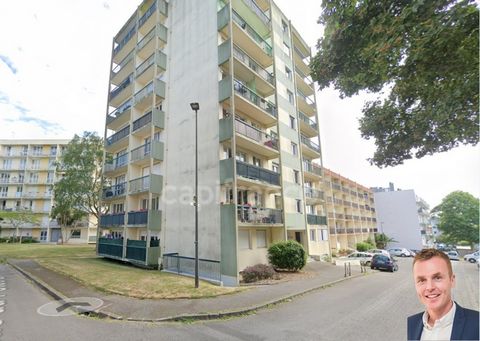 Dpt Finistère (29), à vendre QUIMPER appartement T2 de 52,68 m² habitable - Vue sur l'Odet - Cave
