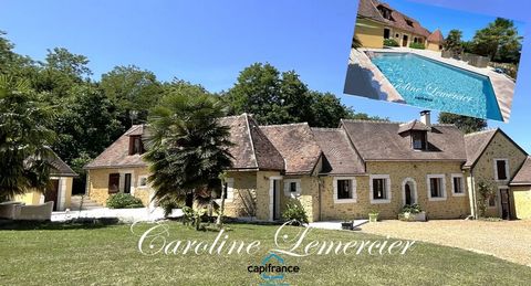 Maison à vendre 7 pièces 15 mn Connerre fermette de 192 m² habitables , dependances , piscine chauffée