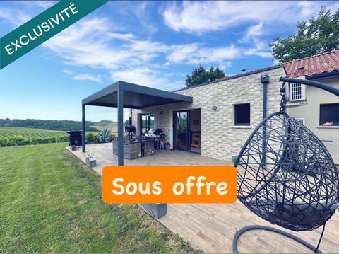 Maison d'environ 155m² située dans un environnement calme avec vue magnifique