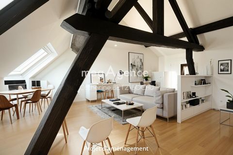 APPARTEMENT REFAIT A NEUF ET DERNIER ETAGE AU COEUR DE SARCELLES-VILLAGE