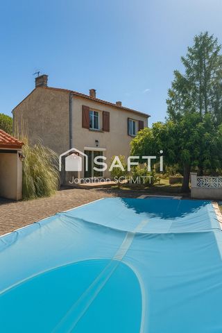 Maison 4 faces avec piscine à Lavalette