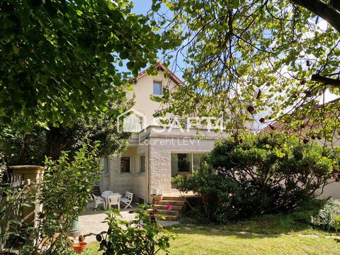 Maison 6 p, 4 chambres, terrasses, garage, jardin