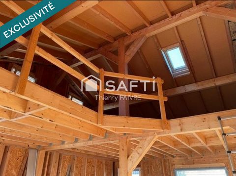 Appart duplex à créer avec deux garages à Champagnole