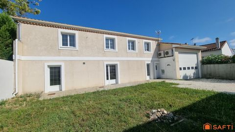 T3 Plain-pied, terrasse et cour privative au cœur de Meschers.