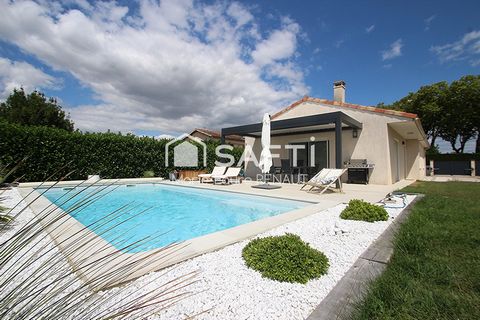 Maison contemporaine – Prestations de qualité – 3 chambres - Piscine