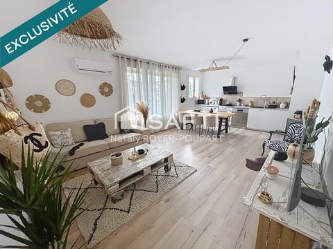 Appartement 3 chambres rénové avec grand balcon, cave et parking