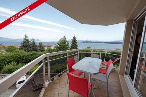 Appartement 3 pièces avec vue sur le lac Leman