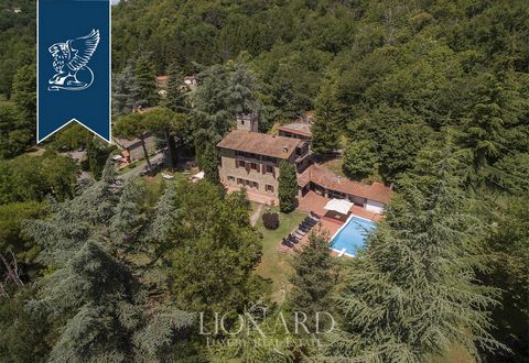 In the surroundings of Florence, not far from Barberino di Mugello's highway exit, there is this enchanting rustic-style luxury home currently up for sale. At the moment, the main villa is split into two stand-alone apartments. The apartment at ...