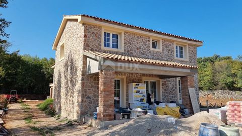 Location: Primorsko-goranska županija, Vrbnik, Risika. KRK ISLAND, RISIKA - Semi-detached stone house with swimming pool Newly built stone semi-detached house is located on the edge of the construction zone in a small and quiet place near the town of...