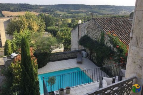 A lovely 4 bed stone village house with terrace and heated pool is located in the heart of this medieval village. It is within walking distance to bars, bakery, restaurants and beautifully renovated providing a large and comfortable home. The house i...