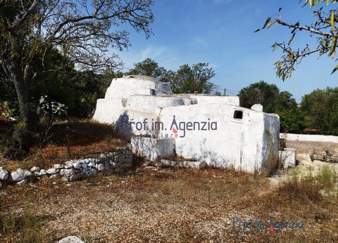 For sale is an interesting farmhouse for renovation in the countryside of Ostuni, located a short distance from the town centre. The property is composed of three rooms with vaulted roofing; the appurtenant land is cultivated with olive and almond tr...