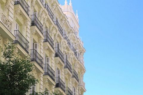 Building for sale located in the exclusive area of Castellana in the Salamanca district of Madrid. It is one of the most emblematic and sought-after residential and commercial areas of the city, full of shops, restaurants, bars, and with excellent tr...