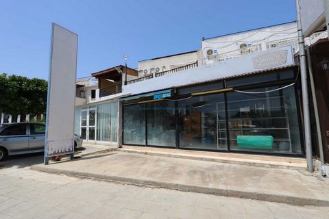 Double shop unit with Title Deeds in prime Kapparis Location - TRI125. Set in a great location, on the main Protaras Avenue between Paralimni and Protaras with plenty of passing traffic, this shop unit is currently shown as a hardware store. There ar...