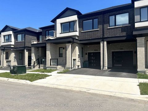 Newly built townhome with 4 bedrooms , featuring a luxurious primary room with its own ensuite. Step inside through the double doors into a luminous and spacious interior flooded with natural light. The generous backyard is enhanced by a tranquil pon...