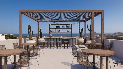 DCL296-2 Residence con terrazza, giardino, vasca idromassaggio privata e club house a El Tezal, Cabo San Lucas Casa con spazi di intrattenimento per tutte le età. Con una magnifica illuminazione, ampi spazi e una grande terrazza che ti permette uno s...