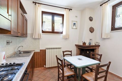 Stay in this luxury apartment in Assisi village that lies in the town of Umbria with majestic mountains at the back. This one-bedroom holiday home is ideal for couples and small families and features a shared pool and a garden to relax and soak in th...