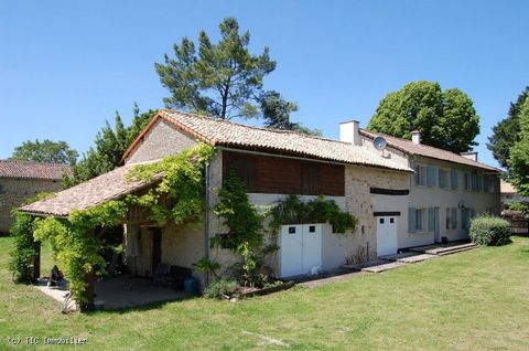 Beautifully presented detached 4 bedroomed property in a small hamlet in South Vienne, with a lovely mature garden of over an acre with fruit trees and open views over the surrounding countryside. There is also an extra orchard within a couple of min...