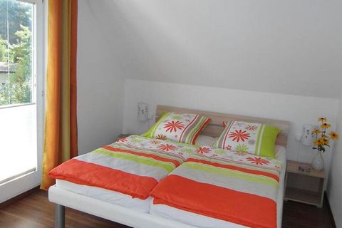 Holiday home with high-quality furnishings, only 350 m from the beach, 2 bedrooms, with infrared sauna and fireplace. Suitable for 5 people.