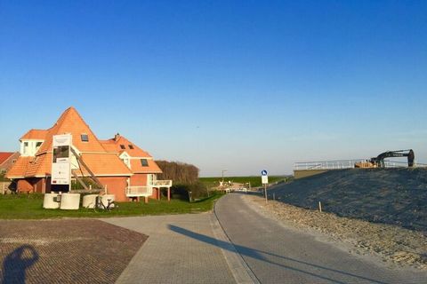 Luminoso apartamento de vacaciones amueblado con buen gusto en la isla de Wangerooge con vistas directas al mar de Wadden.