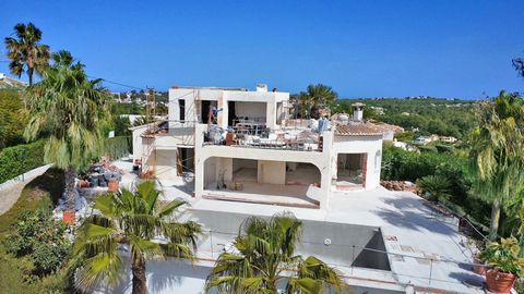 Stunning Villa under construction in the Ambolo area of Javea and set for completion - Summer 2024 Boasting expansive south facing sea-views, the beautiful ‘Ca Lola’ is an authentic Mediterranean design villa bathed in natural light offering stunning...